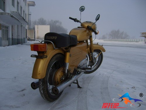 中国大排之 黄金纪念版幸福250摩托车 - 机车资