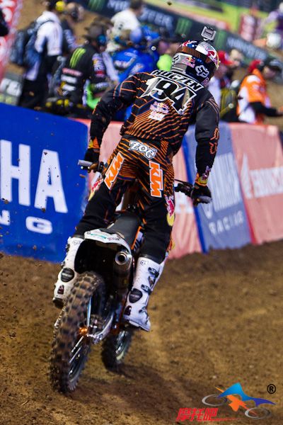 2011 AMA Supercross第二站小黑斯图尔特重回