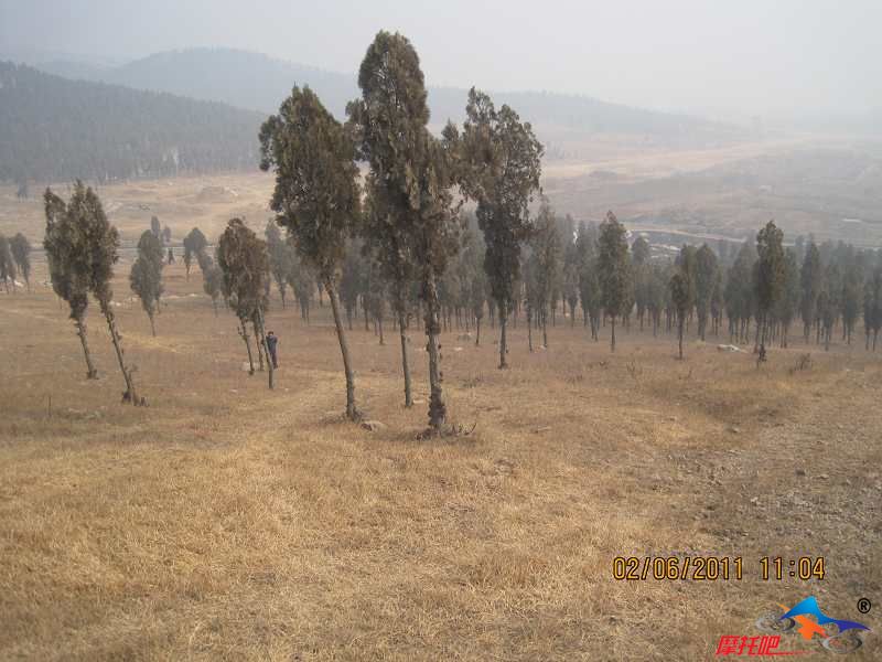 这场地没事爬山玩玩真好